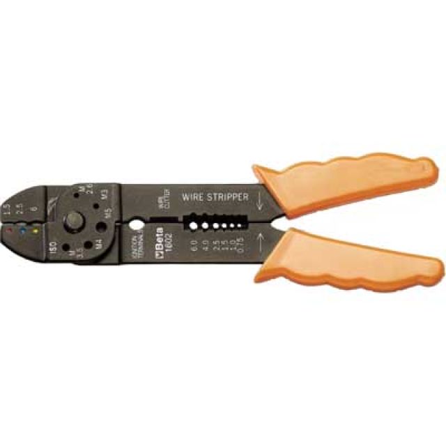 PINZA PER CAPICORDA PREISOLATI ART. 1602 BETA mm² 0,75÷6