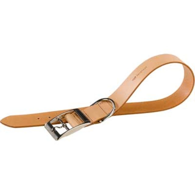 COLLARE PER CANI 'NATURAL' BEIGE mm 20 x cm 35÷43
