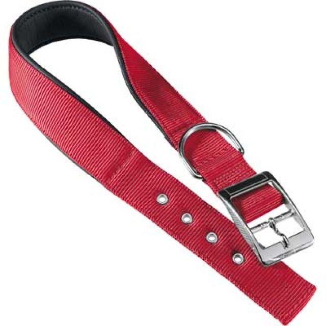 COLLARE PER CANI 'DAYTONA C' mm 15xcm 27÷35 - rosso