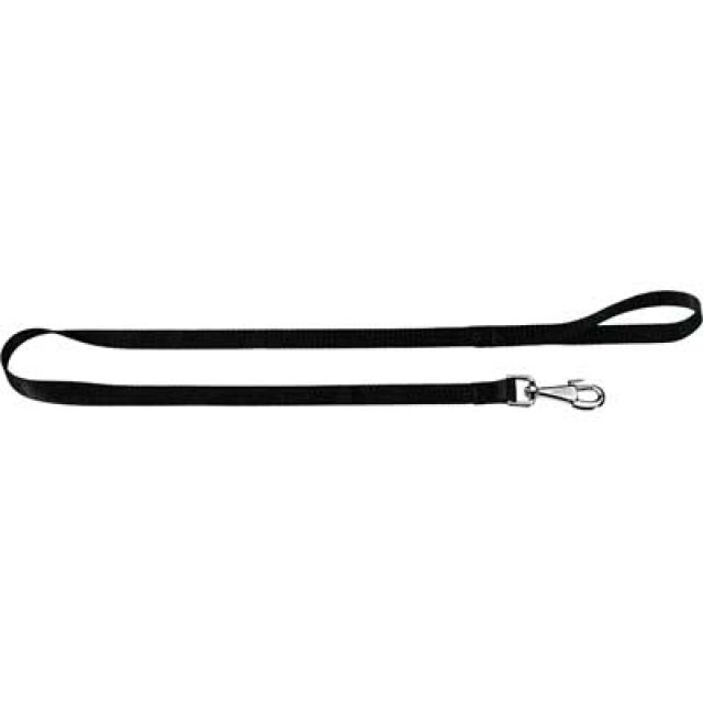 GUINZAGLIO PER CANI 'CLUB G' mm 10 x cm 120 nero (Confezione da 2 pezzi)