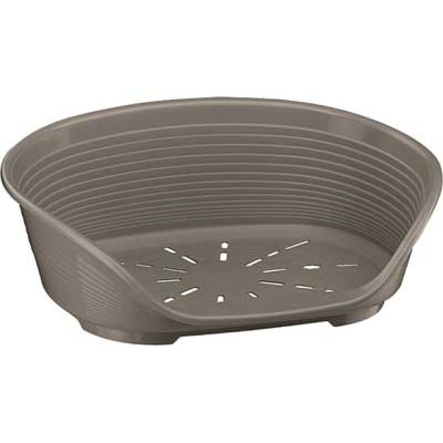 CUCCIA DA INTERNO PER CANI E GATTI 'SIESTA DELUXE' cm 49x36x17,5h - bordeaux