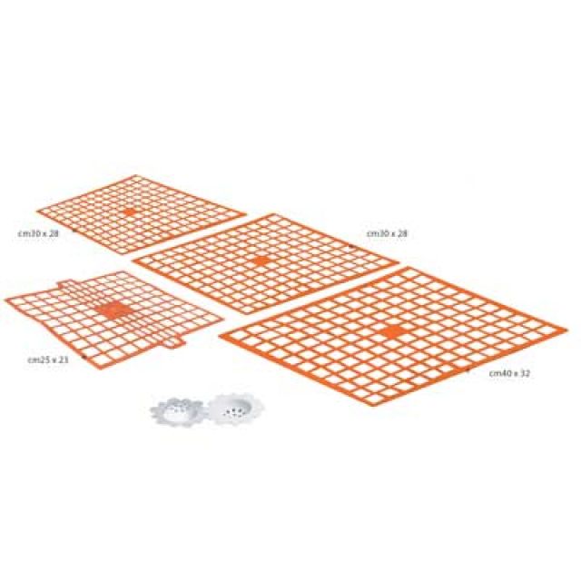 SET GRIGLIE COPRI LAVELLO Conf. 3 pezzi