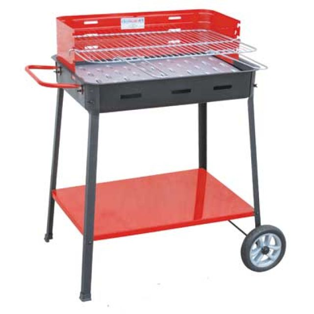 BARBECUE A CARBONELLA 'SUPERMAX' cm 60x40x85h
