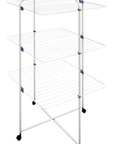 STENDIBIANCHERIA A TORRE 'LINEAR 3' cm 69x73x130h