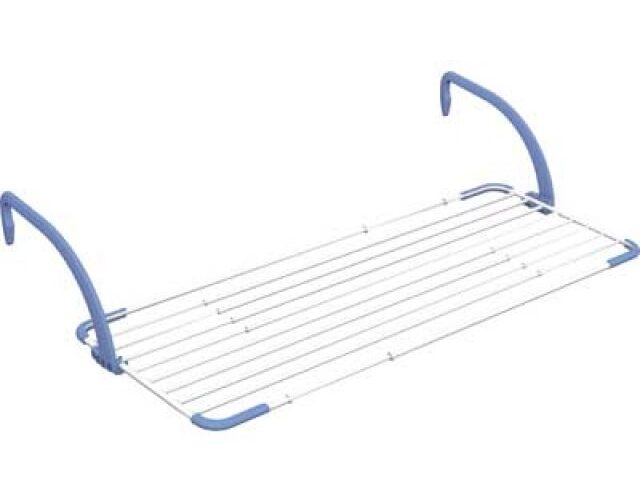 STENDIBIANCHERIA DA BALCONE 'BREZZA EXTEND' cm 116-188x56x30h
