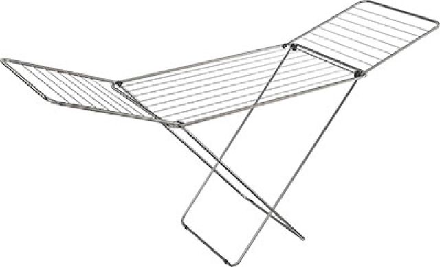 STENDIBIANCHERIA A CAVALLETTO 'ROCKY' cm 200x55x107h
