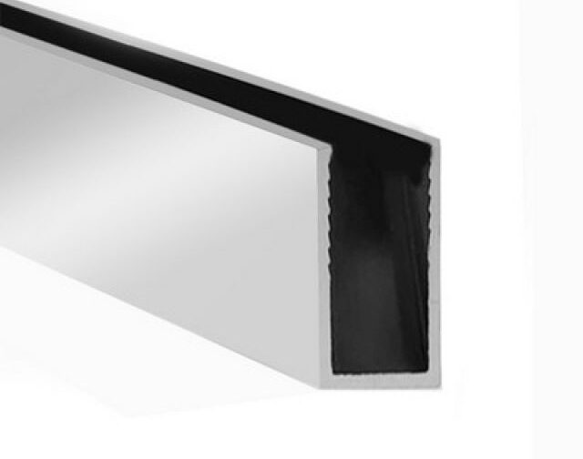 PROFILO BASSO CON GUARNIZIONE A SPILLO PER WALK-IN ESSENTIAL cm 113