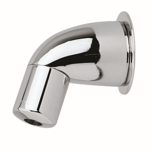 BRACCIO DOCCIA ANTIVANDALO C/SOFFIONE INCORPORATO OTTONE Cromo 1/2