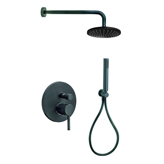 KIT DOCCIA CAROLA NERO OPACO Nero Opaco