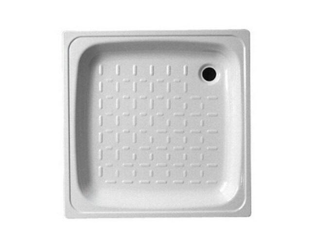 PIATTO DOCCIA IN ACCIAIO BIANCO cm. 70 x 70 x H. 8