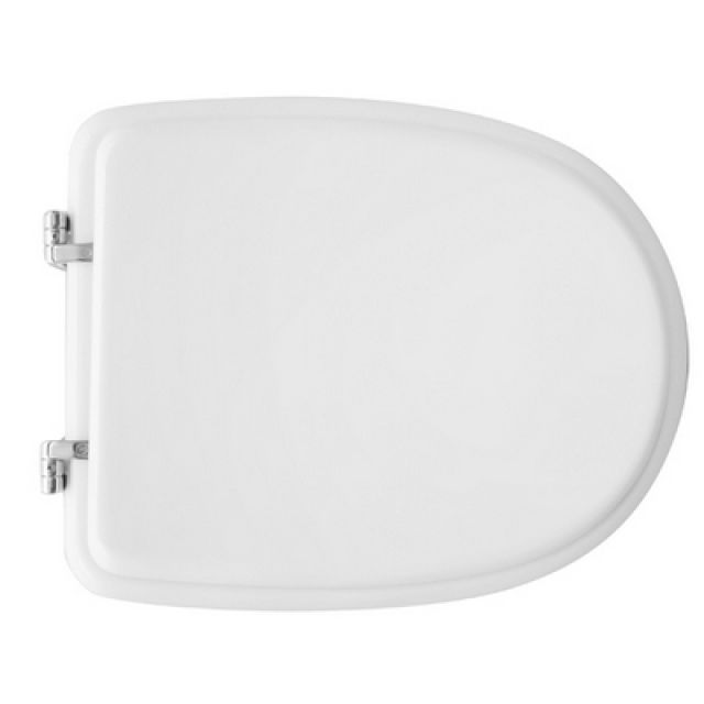 SEDILE WC PER CESAME VASO ARETUSA BIANCO CERNIERA REGOLABILE FORMA 6 Bianco - Soft Close