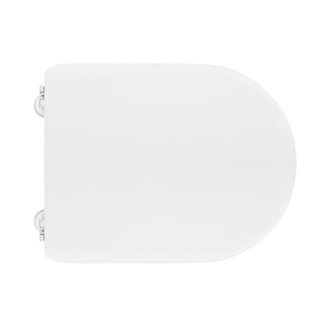 SEDILE WC PER CATALANO VASO ZERO KONO FORMA 7 Bianco -Cerniere C espansione