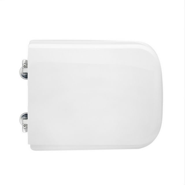 SEDILE WC PER EOS VASO ATLANTICA FORMA 8 Bianco - Cerniere A Passanti