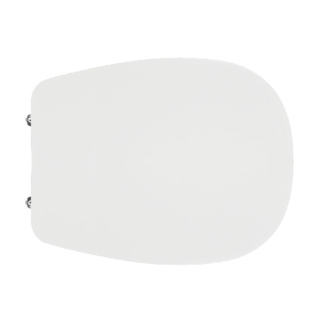 SEDILE WC PER HIDRA VASO DIAL FORMA 8 Bianco -Cerniere C espansione
