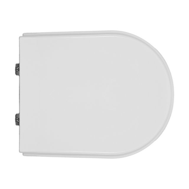 SEDILE WC PER JUMBO VASO XILO FORMA 7 Bianco -Cerniere C espansione