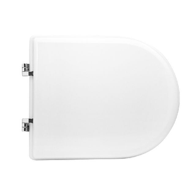 SEDILE WC PER OLYMPIA VASO VOGUE FORMA 7 Bianco - Cerniere A passanti