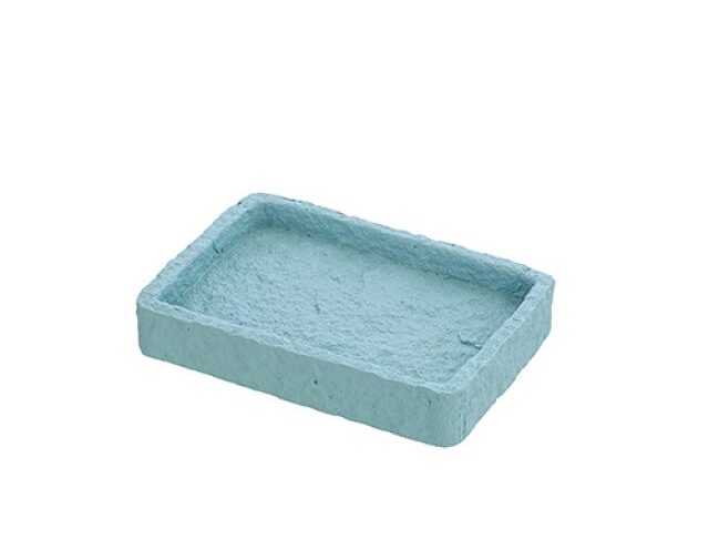 PORTA SAPONE SABBIA Acqua marina