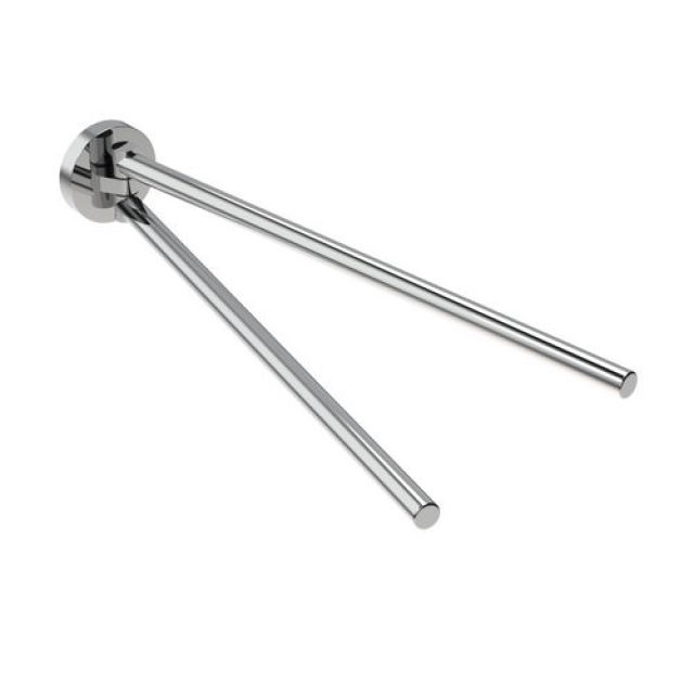 PORTA ASCIUGAMANI A SNODO MOD. CLASS Cromo cm 5 x h.5 x 32