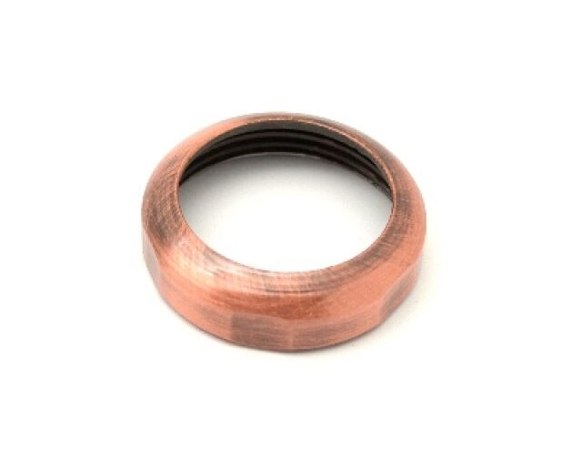 CALOTTA IN OTTONE "CHIAVARDA" 1"1/4 Foro 32 Ramata