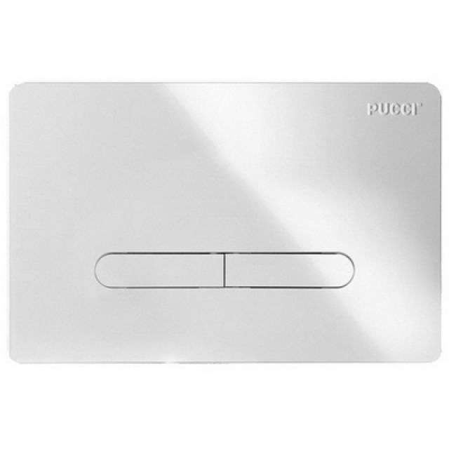 PLACCA PER CASSETTA PUCCI ECO TRATTO LINEA MOD. 2014 Bianca