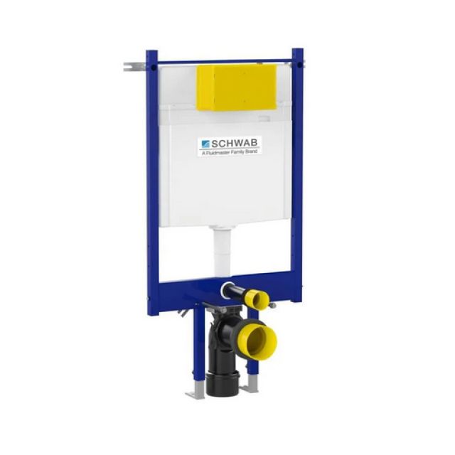 MODULO PER WC SOSPESO CASSETTA INCASSO DUPLO WC 199 SLIM 3-6 lt