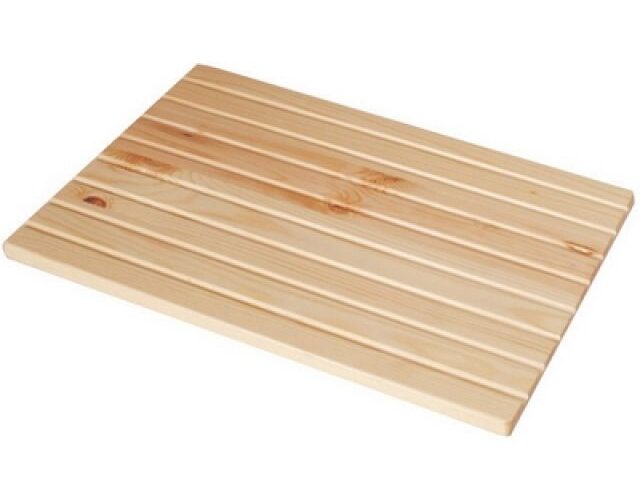 TAVOLETTA STRIZZATOIO IN PINO VERNICIATO per pilozzo cm 60 x 45/50/60