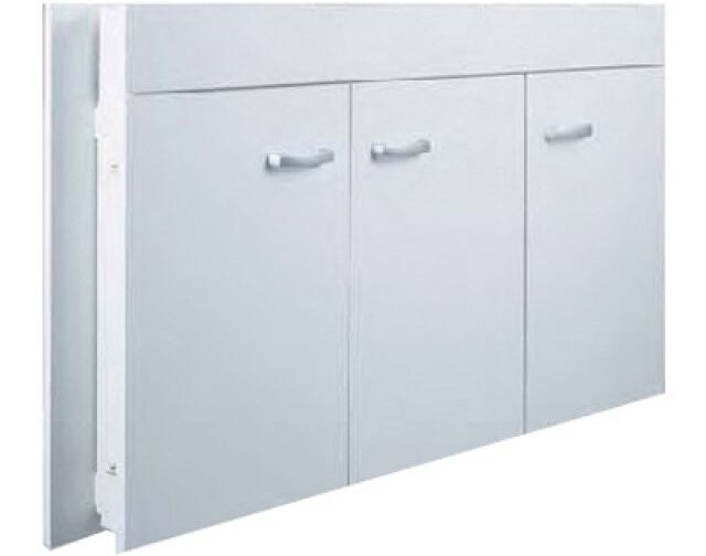 SOTTOLAVELLO A 3 ANTE PIEGHEVOLE cm 120x50 BI - Top Inox