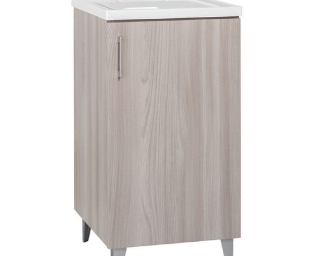 LAVATOIO EASY TOP ESSENZA IN NOBILITATO L cm. 50 x P cm. 50 (1 anta)