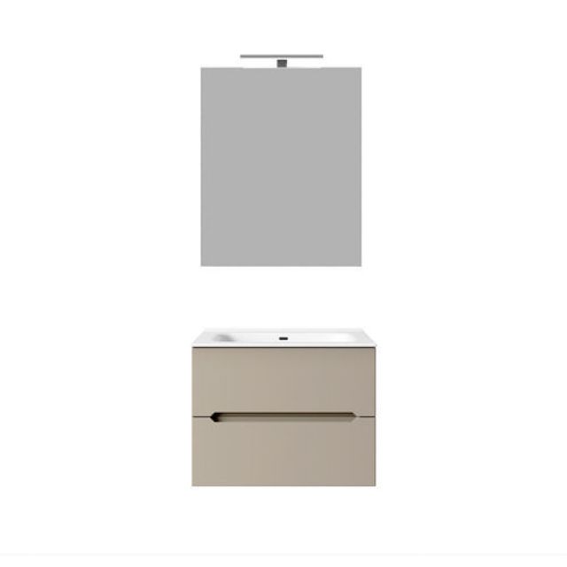 MOBILE BAGNO SOSPESO LINEA TALIA DA 60 CM Rovere Nodi