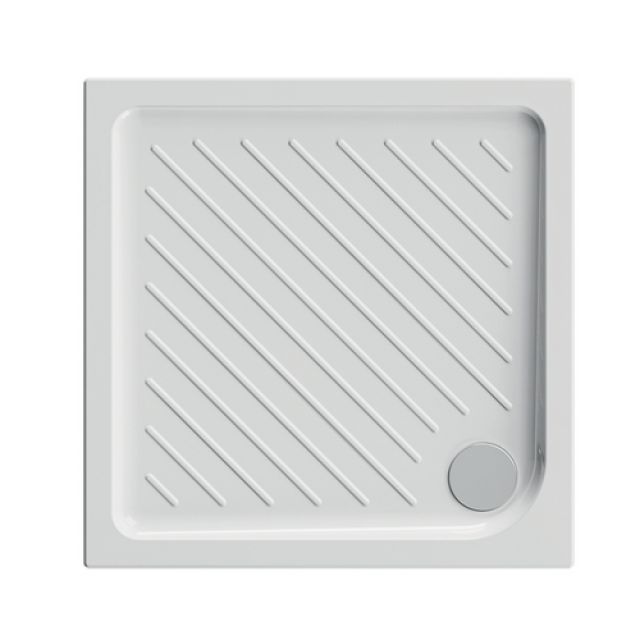 PIATTO DOCCIA QUADRATO IN CERAMICA DOLOMITE GEMMA 2 H. 7 cm 75 x 75 H. 7