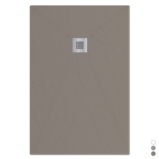 PIATTO DOCCIA MOD. ESTASI RETTANGOLARE Bianco - cm 100 x 140
