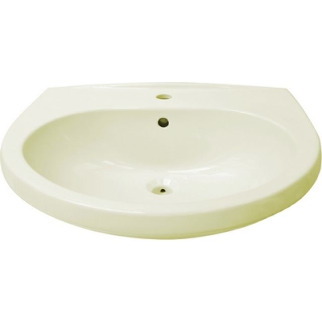 LAVABO ECO CHAMPAGNE Monoforo L. 62 cm