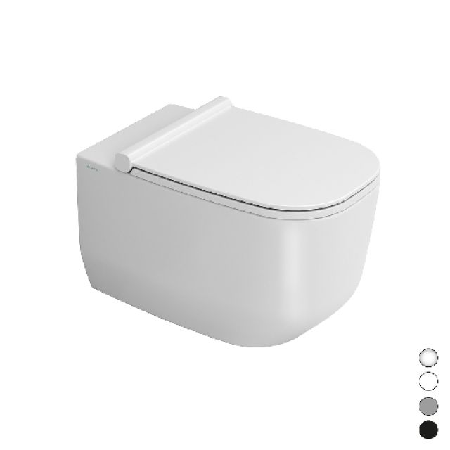 VASO SOSPESO ALBA RIMLESS Bianco