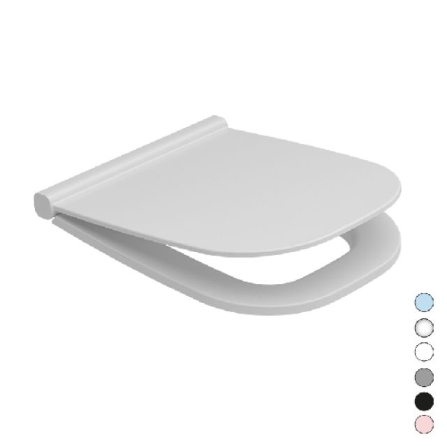 SEDILE WC IN TERMOINDURENTE ALBA SOFT CLOSING Bianco