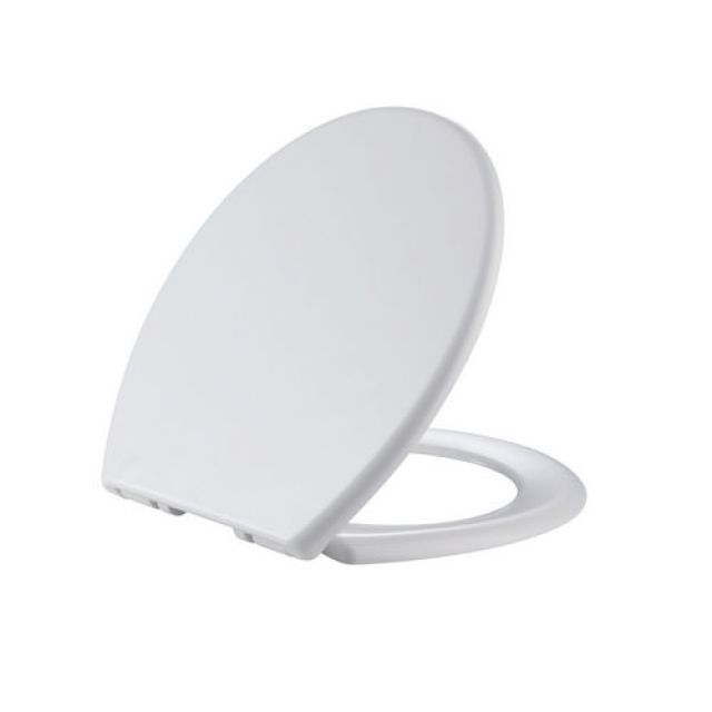 SEDILE WC ASTER CON SOFT CLOSE Bianco Lucido