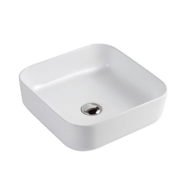 LAVABO QUADRATO MOD. LAQ01 cm 39x39x14