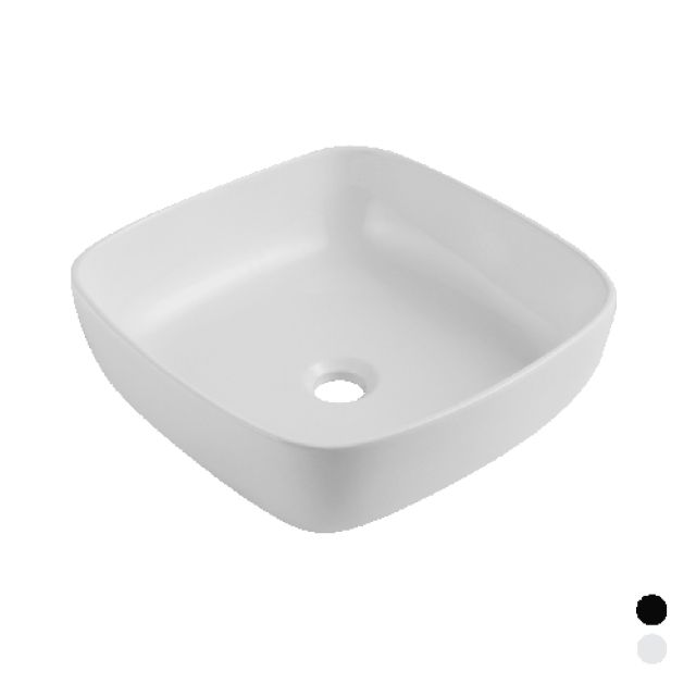 LAVABO DA APPOGGIO MATT MOD. 03 Bianco opaco