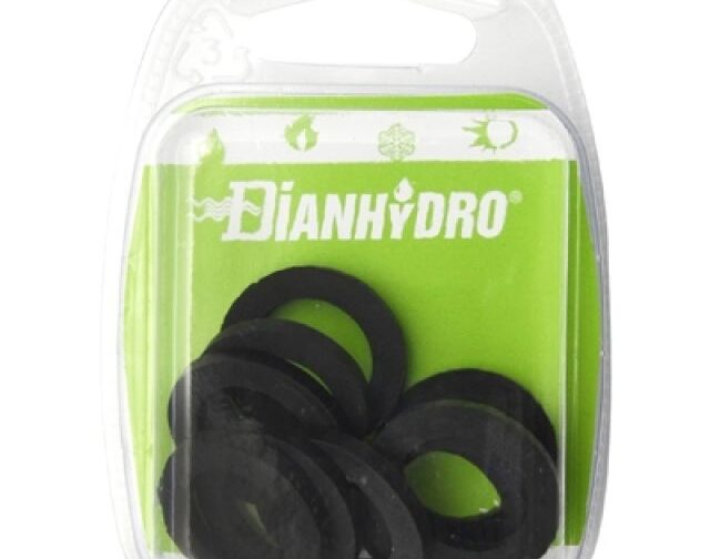 + GUARNIZIONI PER RACCORDI SANITARI IN GOMMA T.M. BLISTER pz.10 x 3/4"