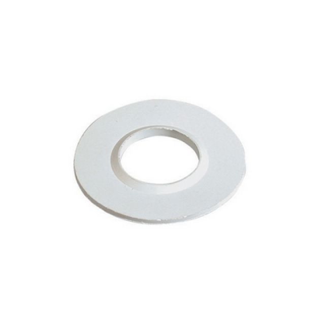 GUARNIZIONE IN GOMMA BIANCA CON BORDO LEGGERO 1/2 mm. 2,3 (Pz.100)