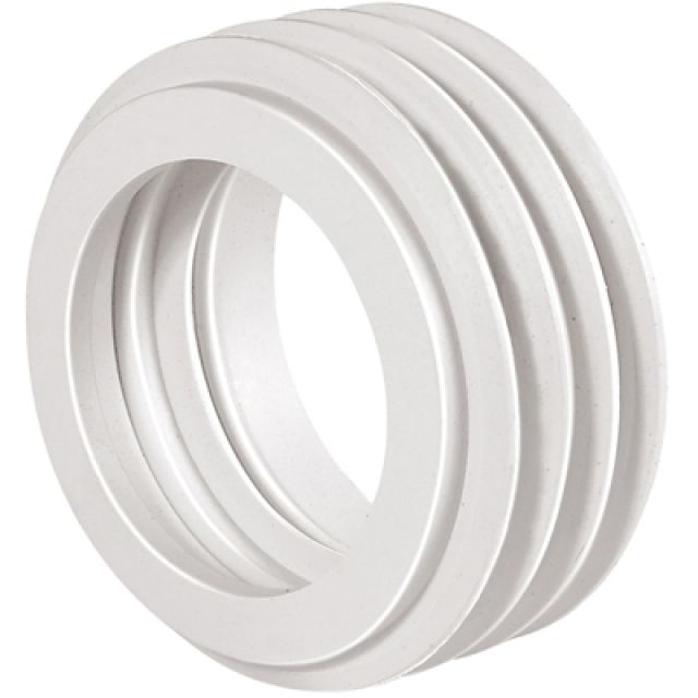 MORSETTO PER WC BIANCO D. 55 mm - D. int. 40/44