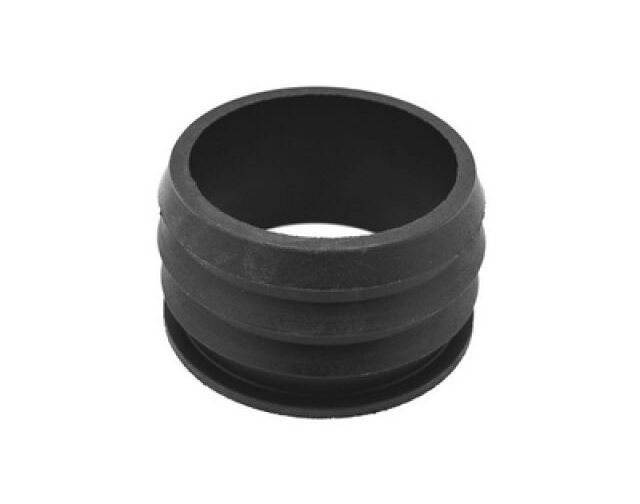 MORSETTO RIDUZIONE IN GOMMA NERA PER TUBO PVC Diam. F 90 mm / M 100 mm