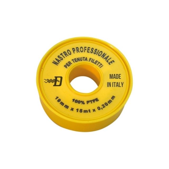 NASTRO PTFE PROFESSIONALE MT. 15 mm. 19