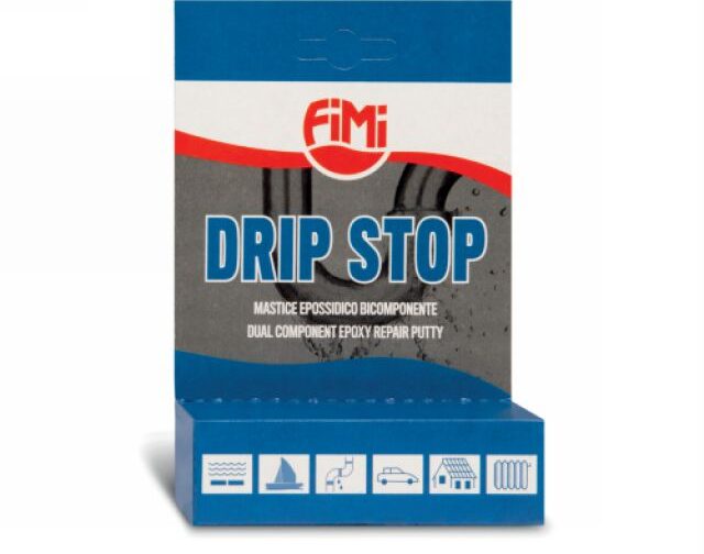 MASTICE EPOSSIDICO BICOMPONENTE DRIP STOP 65 gr