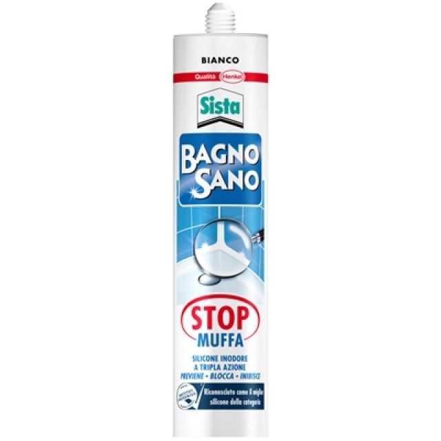 SILICONE SISTA STOP MUFFA HENKEL 300 ml Bianco