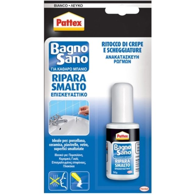 RIPARA SMALTO "BAGNO SANO" 50 GR HENKEL 50g