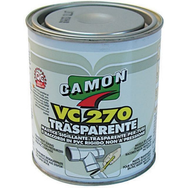 SIGILLANTE CAMON IN BARATTOLO MODELLO VC 270 TRASPARENTE g.500