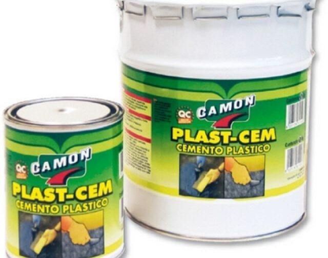 CEMENTO PLASTICO "PLAST-CEM"  PER RIPARAZIONI  NERO 5 Kg