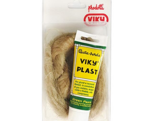 PASTA VERDE TUBETTO VIKY-PLAST 100 GR + CANAPA gr. 100 + canapa