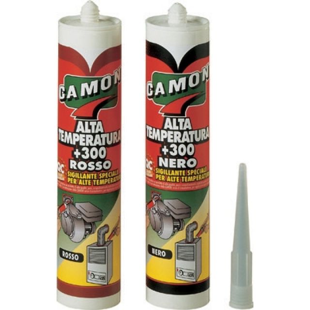 SILICONE PER ALTE TEMPERATURE ml. 280 Nero
