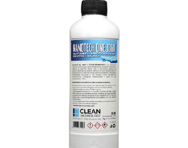TRATTAMENTO PROFESSIONALE NANOTECH ONE 3360 PER VETRI E CERAMICHE 1 lt